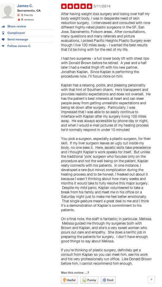 Why are all of my Yelp reviews hidden?! BuildMyHealth