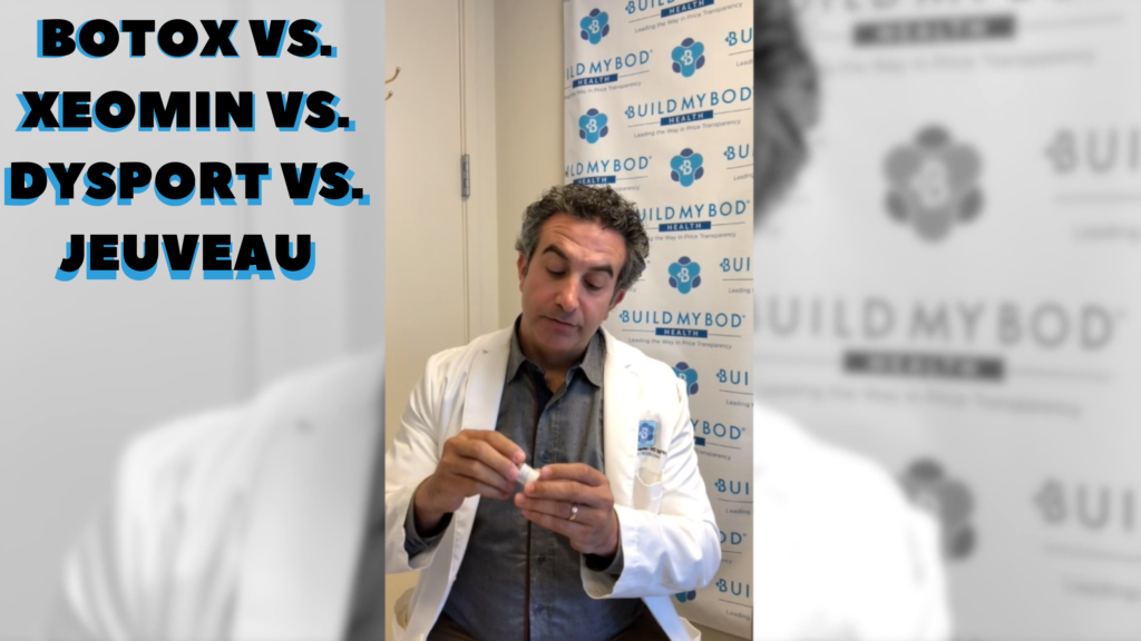 Botox vs. Xeomin Vs. Dysport Vs. Jeuveau